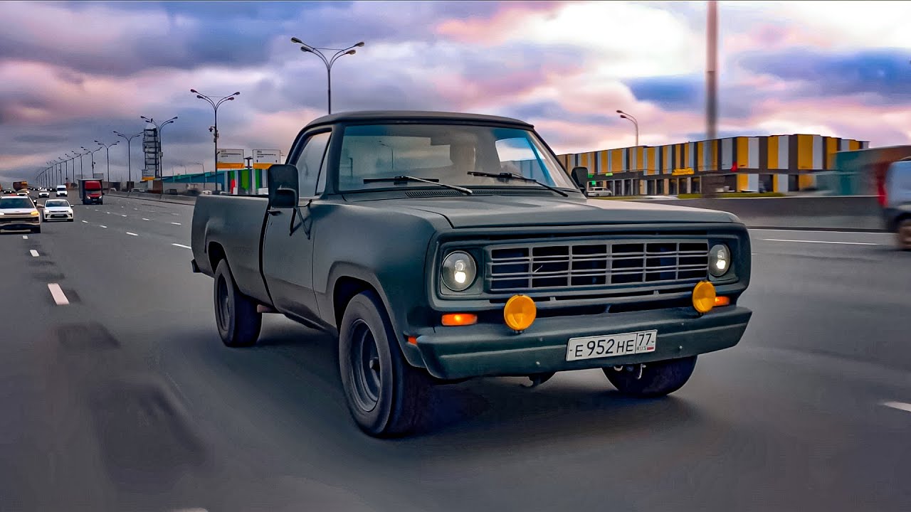 Взял армейский ПИКАП из 70х. Я устал от китайских машин - Боже, храни V8
