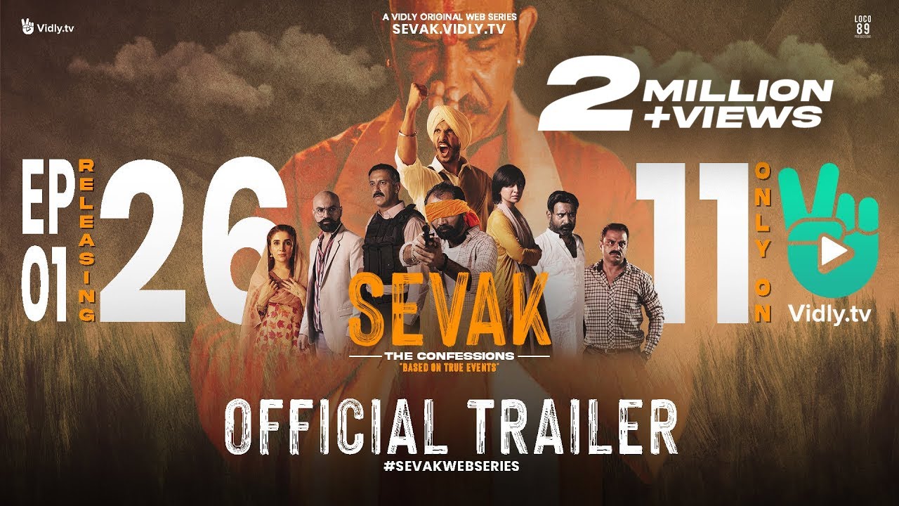 Sevak   The Confessions  A Vidly Original Official Trailer  Releasing 26 November 2022