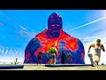Franklin & Shinchan Finally Kill Lava God For Save Avengers In GTA 5 #6