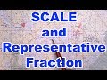 Scale and Representative Fraction | Toposheet ICSE class 10 Geography