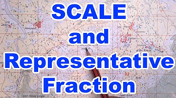 Scale and Representative Fraction | Toposheet ICSE class 10 Geography