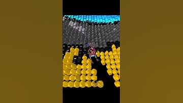 Crush the Pixels! ⛏️💎 New Pixel Art Stone-Crushing Map Revealed! #shorts