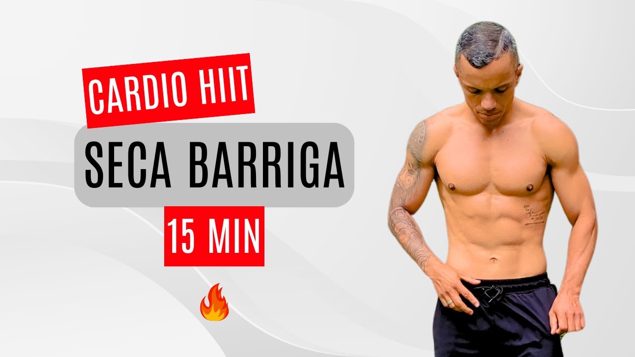 HIIT Cardio 15 Min - Queima Calórica Intensa em Casa (Sem Equipamentos)