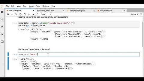 parsing and exploring json using Python