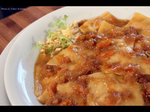 Ravioli de frango (massa fresca)