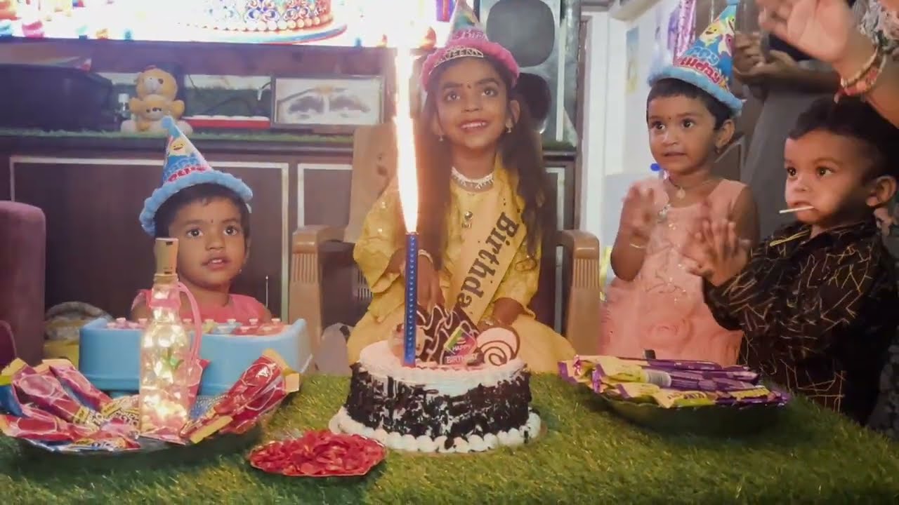 Heshika Sai Sree 7th Birthday Celebrations at Home 🏠 (06-09-2025) 🎂😍 