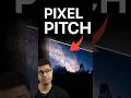 What is Pixel Pitch of a display - TV or Monitor?