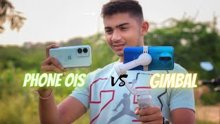 Gimbal Vs OIS comparison - Video Stabilization Test | DJI Osmo 4 Vs OnePlus Nord 2T with OIS 🔥