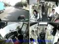 Video incrivel, ciclista atropelado por um onibus.