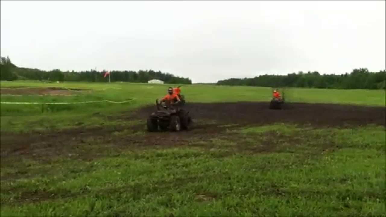 The Ham Billy Mud Diggers Starting the field at the 2014 Quadna Mud