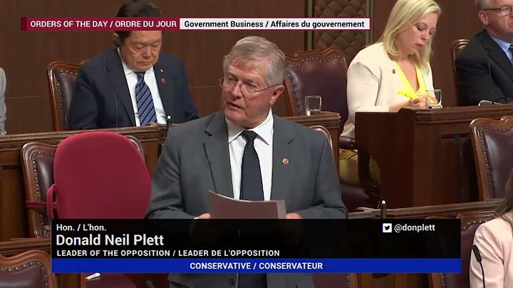 2023-05-10 Sen Plett on Bill C-46