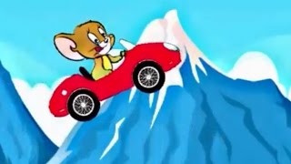Мышка Джерри  на красной машинке Tom Hill Climb Racing screenshot 5
