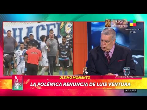 ???? POLÉMICA RENUNCIA de LUIS VENTURA: "SEGUIRÁ SIENDO MI CASA"