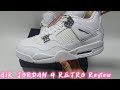 Real vs fake air jordan 4 retro bg pure money detail review can you recognize 