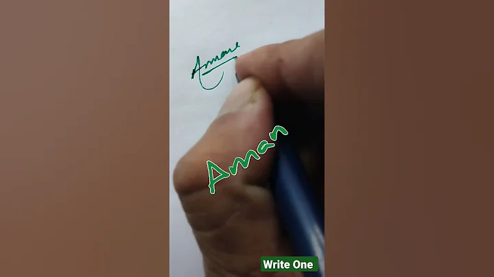 #aman #shorts #signature