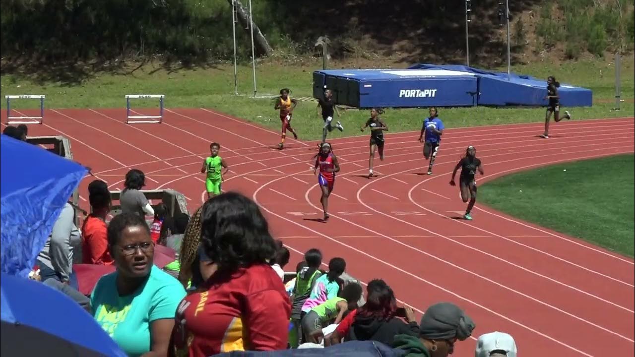 12u Mekenzie Green 110.69s 400m Heat 2 Dekalb County Track & Field