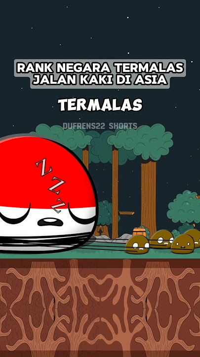 Rank Negara Termalas Jalan Kaki di Asia