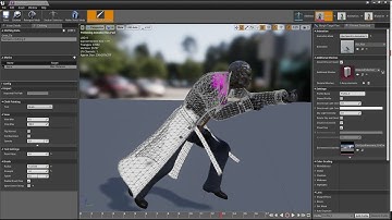 Unreal Engine 4.18 - Improved Clothing Tools Quickie