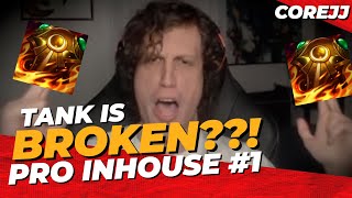 CoreJJ - Tank is Broken??! Preseason Inhouse Game #1 feat. CaptainFlowers | League of Legends