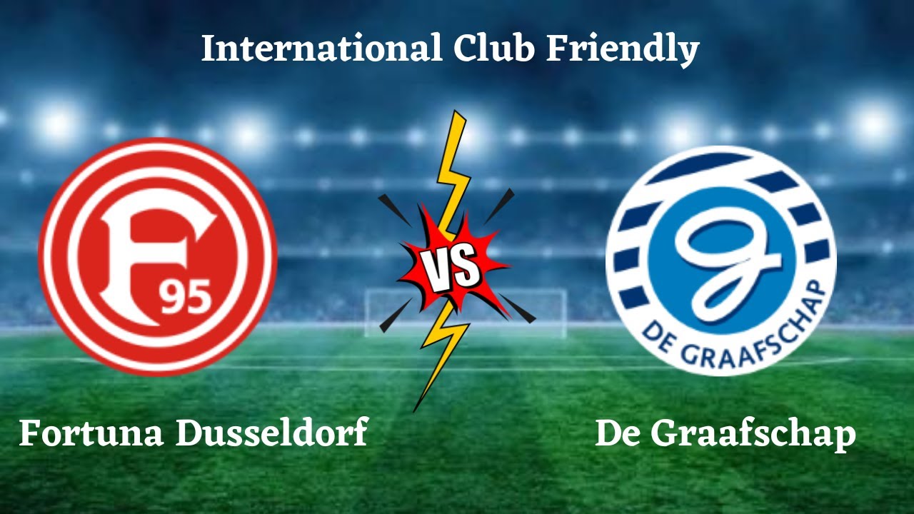Fortuna Dusseldorf vs De Graafschap International Club Friendly Football live