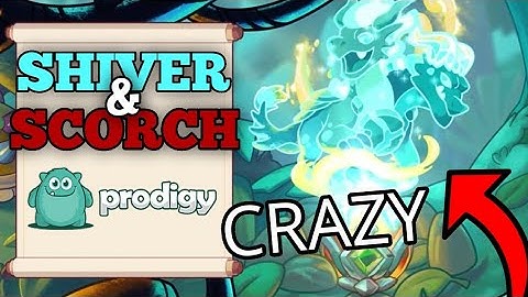 I got SHIVER & SCORCH a prodigy mythical epic dragon!!!