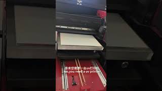 Prining Colorful Acrylic From Refinecolor A3 Uv Printer