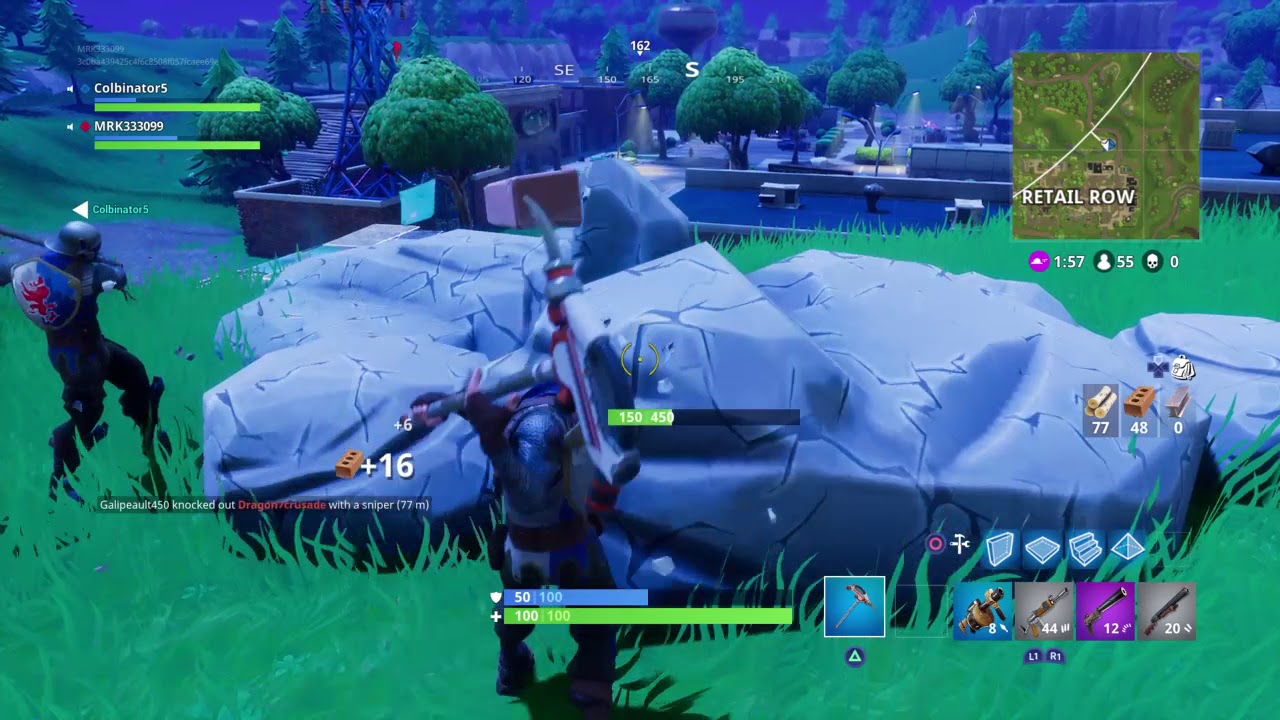 The safe zone was so small OMG craziest round ever fortnite battle