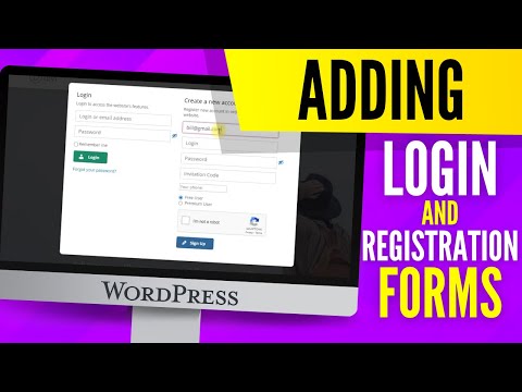 Adding Login and Registration Pop-ups With Invitation Codes