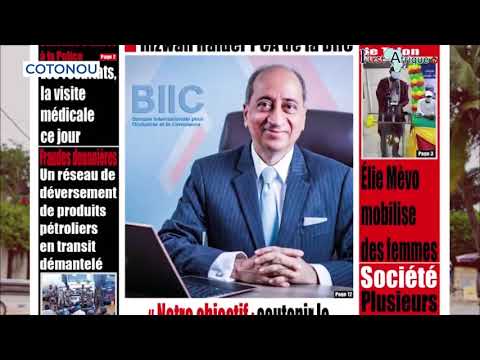 First Afrique Tv vous présente LA REVUE DES TITRES de de lundi 09 Novembre 2020