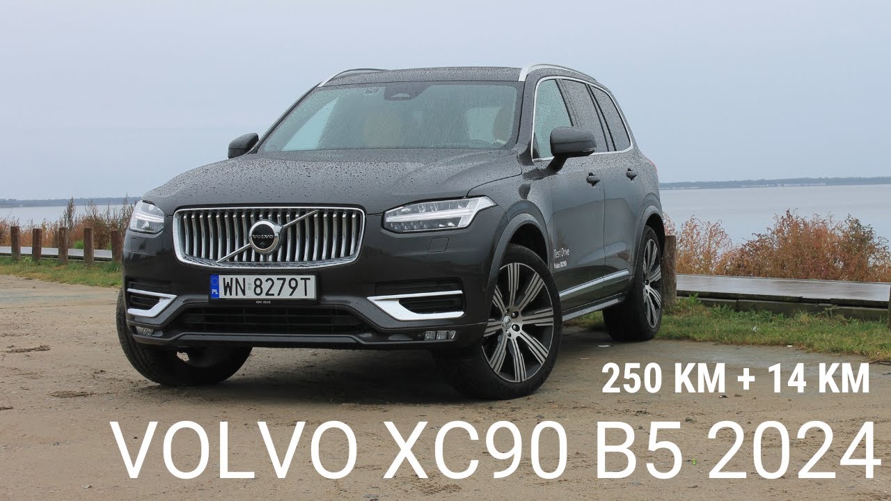 VOLVO XC90 B5 AWD 250 KM + 14 KM mild hybrid test PL 2024. Ten szwedzki krążownik zachwyca komfortem