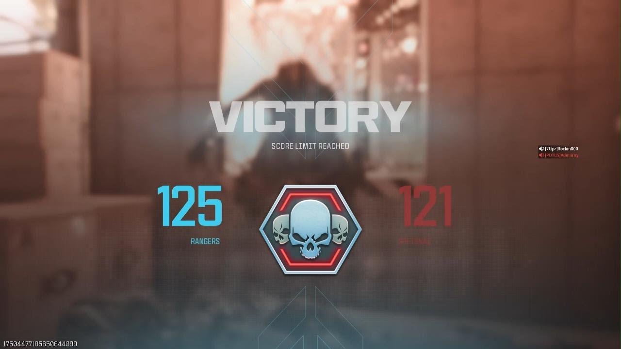 Final killcam TDM Rockin000 Call of Duty Modern Warfare 3 PS5