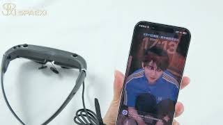 How to Operate Spaexi AR40 C ARglass connected with IPHONE screenshot 5