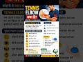 Tennis Elbow क्या है? कारण और लक्षण जानिए #TennisElbow #ElbowPain #Physiotherapy #PhysioWithAnkit