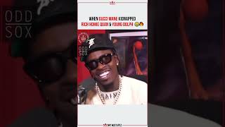 When Gucci Mane kidnapped Rich Homie Quan &amp; Young Dolph 😂🔥
