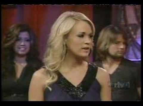 Carrie Underwood on Live Regis and Kelly Promoting...