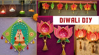 Festive Home Decor Ideas | DIY Diwali Decoration Ideas | Best Out Of Waste | Waste Material Craft