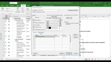How to Create Calendar in MS Project 2013 :: Graspskills