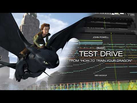 Test Drive from "How To Train Your Dragon" – John Powell (MIDI Mockup)