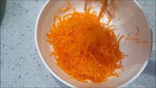 New Carrot Hack No-Fry, No-Salad, Chewy & Addictive Side Dish