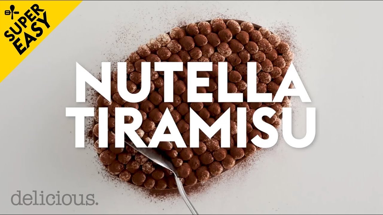 This Nutella Tiramisu Is Seriously Next Level | delicious. Australia