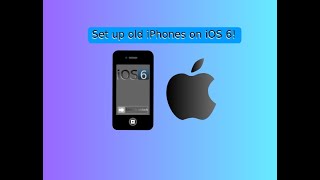 Set up iPhone on iOS 6