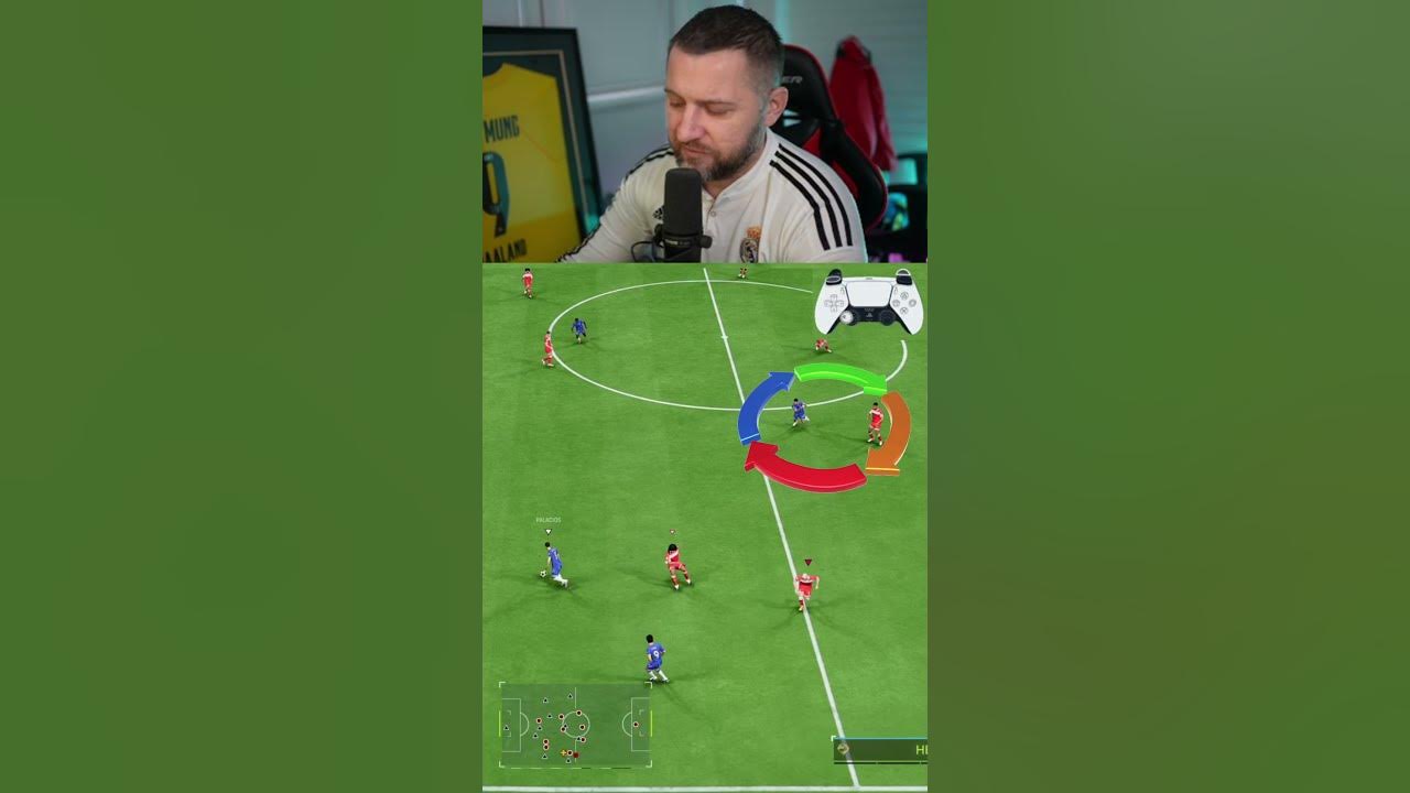 ЛЕВЫЙ СТИК+ПРАВЫЙ СТИК ЗАЩИТА #fifa25#eafc25 #футбол#гайдыfc25 # ...