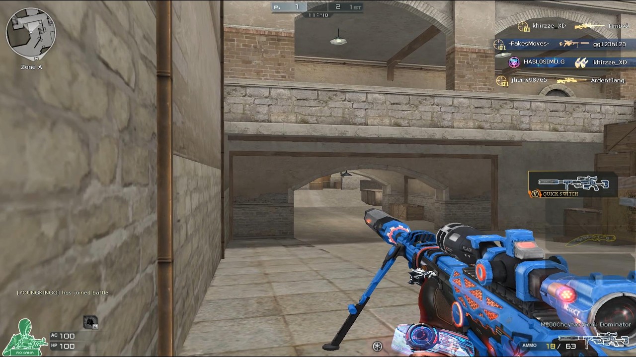 CFPH M200 CHEYTAC - ROOK DOMINATOR GAMEPLAY (FFA - BLACKWIDOW)