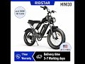 Ridstar MINI30 1500W Electric Bike for Adults Battery 48V 15.6AH E-Bike 31 MPH Electric Bicycle