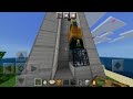 The steepest Minecraft bedrock staircase 8blocks vertically per 1block horizontally