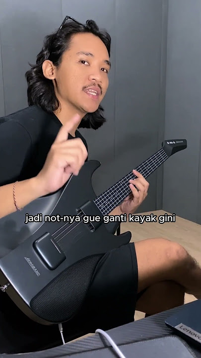 Playing God pake Gitar Tanpa Senar AeroBand #guitar #aeroband #polyphia #playinggod