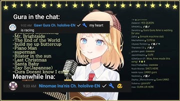 Amelia sings Gura Doesn