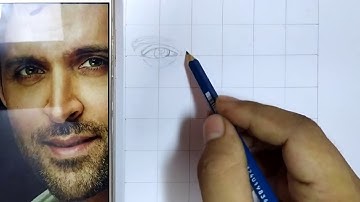 How to draw Hrithik Roshan Step by Step // full sketch outline tutorial for beginners.