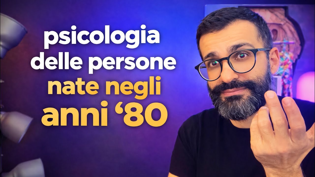 Psicologia delle persone nate negli anni 80