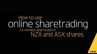How To Monitor And Research Shares With Asb Securities Watchlists